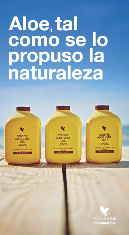 Triptico Aloe Vera Gel